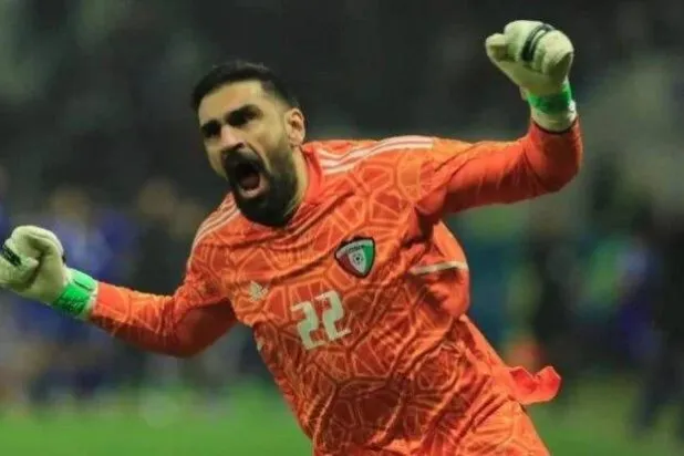سليمان عبد الغفور حارس مرمى منتخب الكويت (منتخب الكويت)