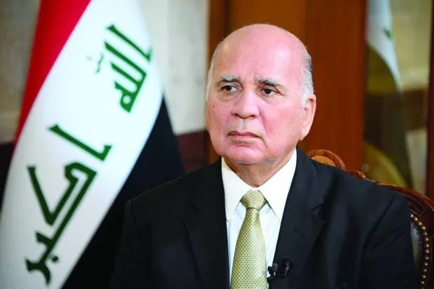 فؤاد حسين وزير الخارجية العراقي (الوزارة)