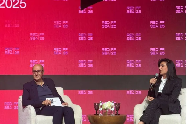 نادين لبكي تتحدث عن مشوارها الفني في «البحر الأحمر» (إدارة المهرجان)