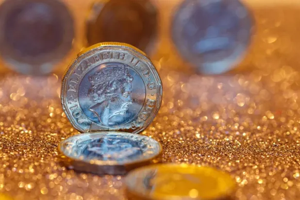 Queen Elizabeth II gold coins (Shutterstock) 