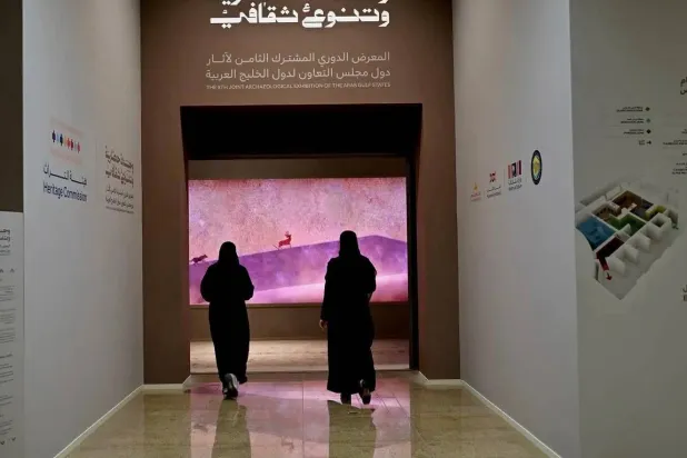 «المعرض الدوري لآثار دول الخليج العربية» فتح أبوابه في مدينة الرياض (واس)