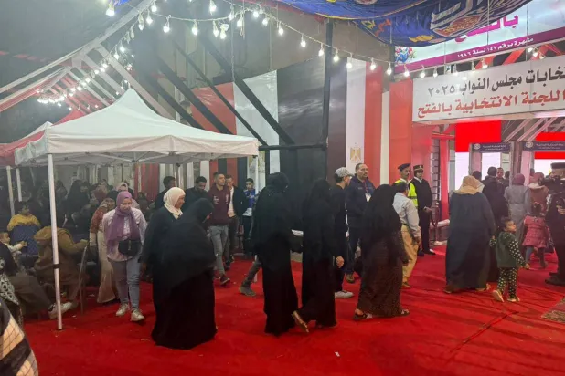 توافد على اللجان الانتخابية في المرحلة الثانية لانتخابات مجلس النواب المصري (تنسيقية شباب الأحزاب -أرشيفية)