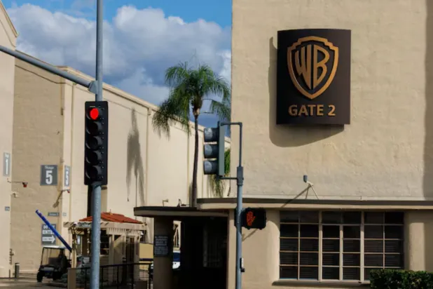 The Warner Bros. studios in Burbank, California, US November 18, 2025. REUTERS/Mike Blake