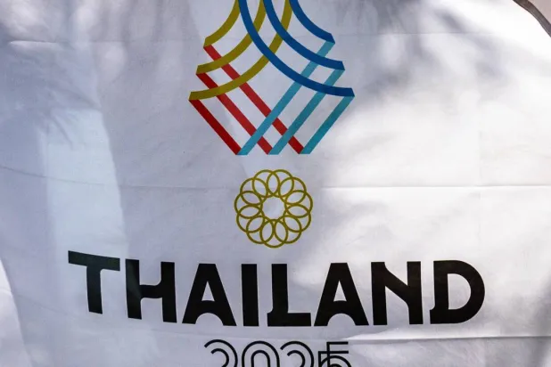 Security was heightened at the Southeast Asian Games after Thailand-Cambodia border clashes reignited. Chanakarn Laosarakham / AFP
