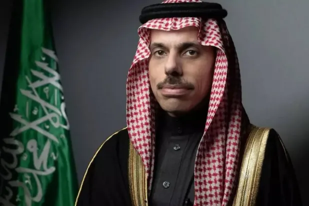 Saudi Foreign Minister Prince Faisal bin Farhan bin Abdullah. (AFP)
