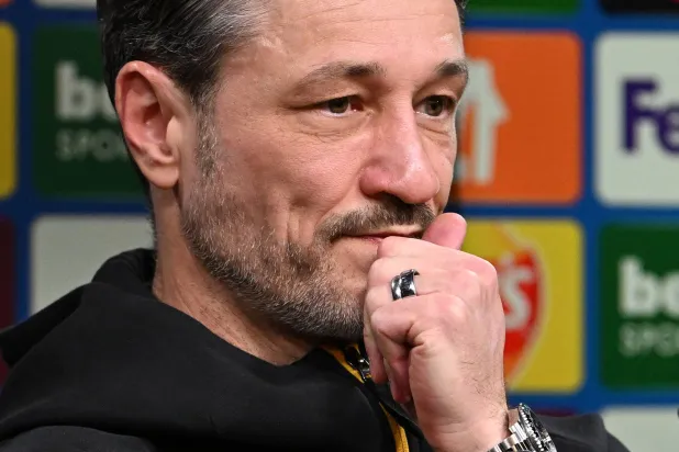 نيكو كوفاتش مدرب بوروسيا دورتموند (أ.ف.ب)