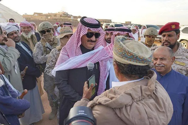 Head of the Saudi delegation to Hadhramaut Lt. Gen. Mohammed al-Qahtani. (Saba)