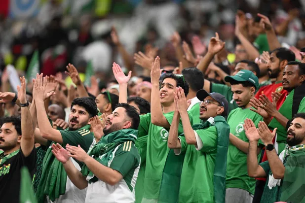 حضور قياسي سجلته مباراة الأخضر والمغرب في كأس العرب (تصوير: بشير صالح)