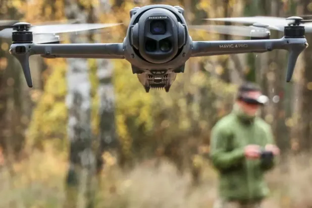 Ukrayna askeri birlikleri arasında insansız hava aracı yaygınlaştı (EPA)