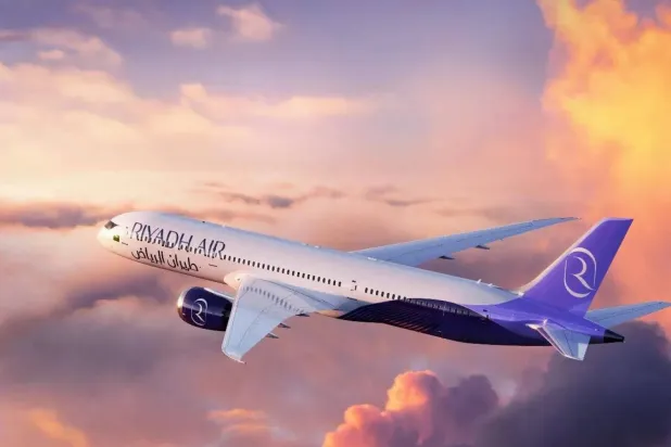 A Riyadh Air aircraft (The company’s website)