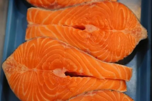 شرائح من السلمون (أرشيفية - رويترز)