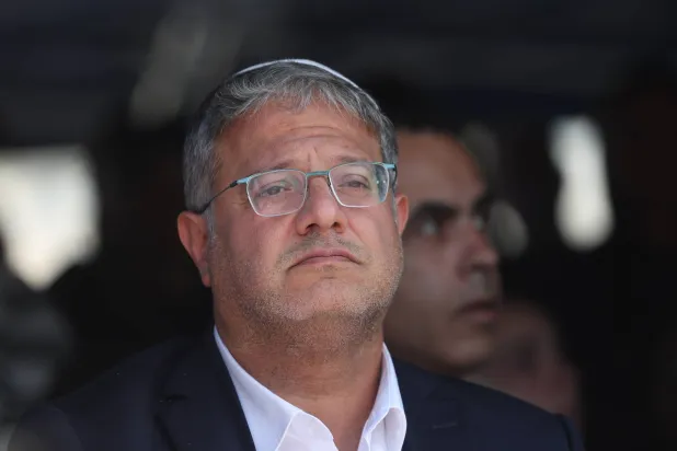 وزير الأمن القومي الإسرائيلي إيتمار بن غفير (إ.ب.أ)