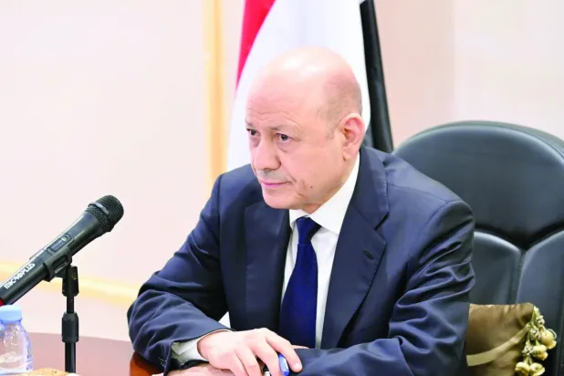 Yemen Cumhurbaşkanlığı Liderlik Konseyi Başkanı Reşad el-Alimi, (Saba)