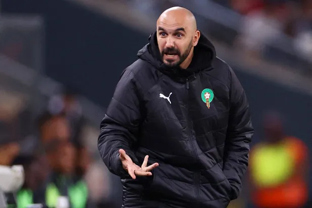 وليد الركراكي (رويترز)