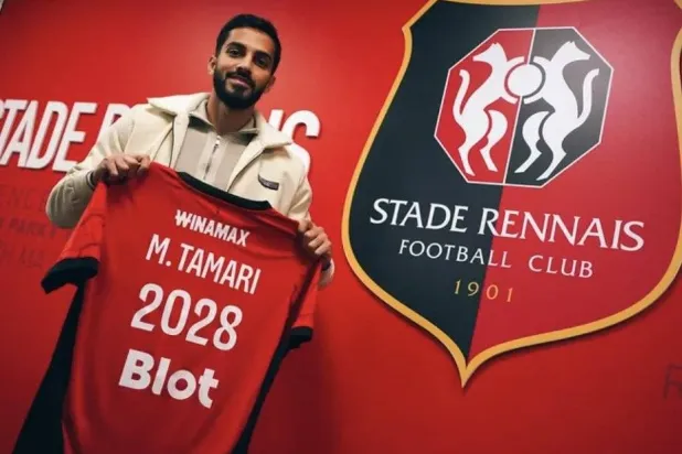 الأردني موسى التعمري قاد رين لفوز ثمين (نادي رين)