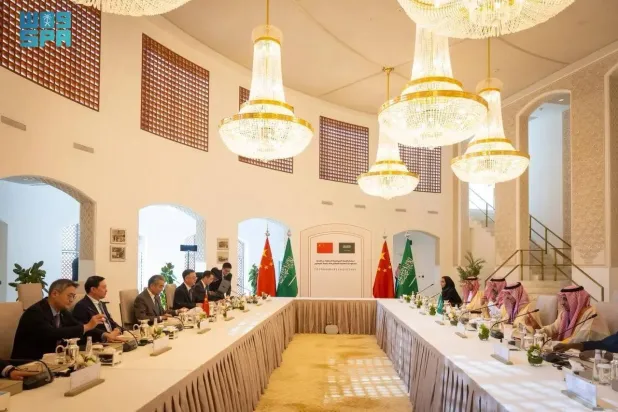 The ministers held the fifth session of the Political Committee under the Saudi-Chinese High-Level Joint Committee to discuss ways to bolster cooperation across all sectors. (SPA)