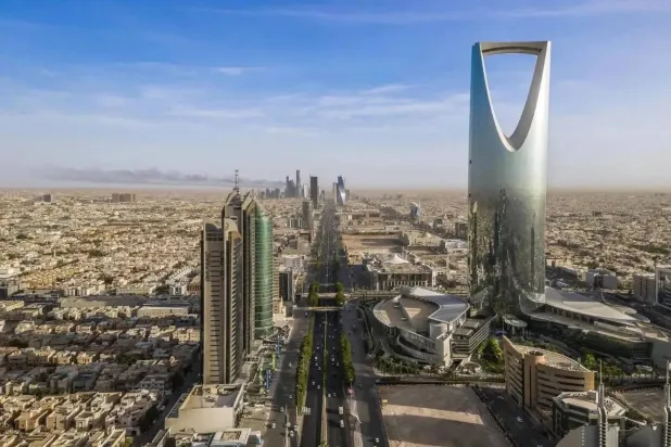The view of the Saudi capital, Riyadh. (Asharq Al-Awsat)