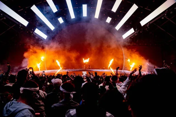 تفاعل الجماهير في مسرح «ساوندستورم 2025» (ميدل بيست)