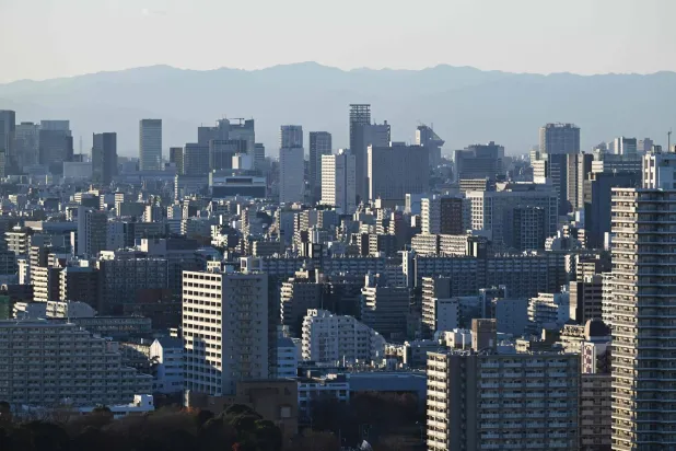 منظر عام للعاصمة اليابانية طوكيو (أ.ف.ب)