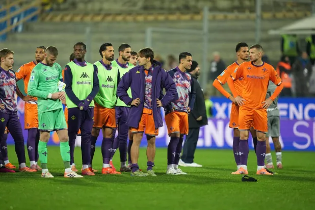 دخل فيورنتينا في نفق مظلم بعد فشله في تحقيق أي انتصار خلال المراحل الـ15 الأولى من الدوري الإيطالي (إ.ب.أ)