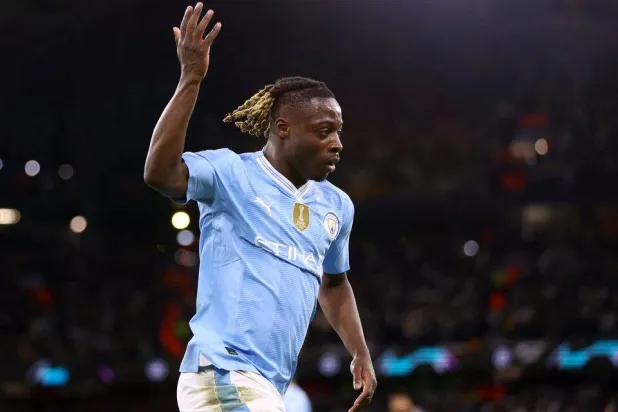 البلجيكي جيريمي دوكو يغيب عن مان سيتي للإصابة (رويترز)