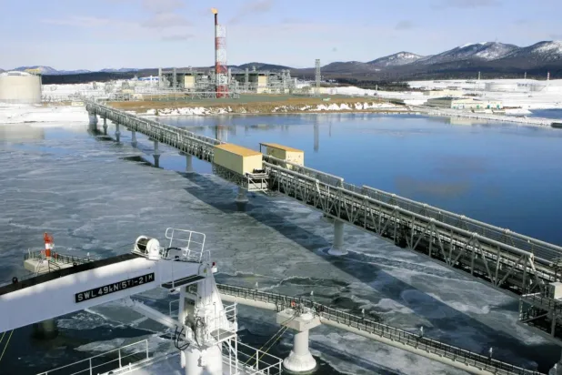 مشروع «سخالين 2» للغاز المسال (إكس)