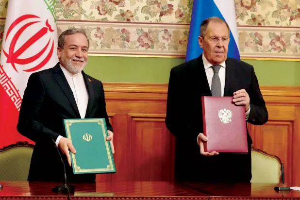 لافروف وعراقجي يوقعان خطة للتنسيق الدبلوماسي للسنوات الثلاث المقبلة (الخارجية الإيرانية)