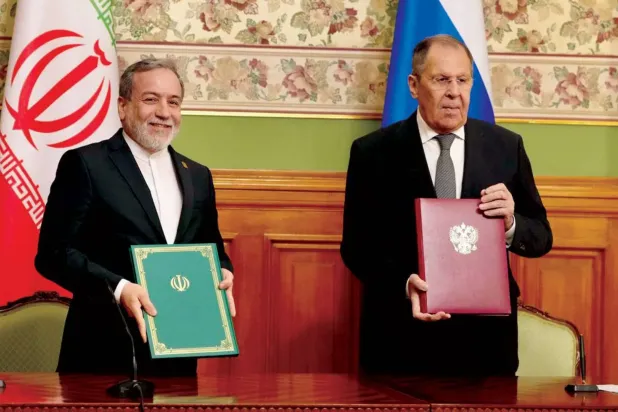 Lavrov ve Arakçi, önümüzdeki üç yıl için diplomatik koordinasyon planını imzaladı (İran Dışişleri Bakanlığı)