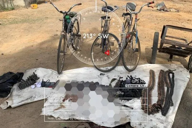 صور حصيلة عملية عسكرية استهدفت مجموعة إرهابية في نيجيريا (إعلامي محلي)