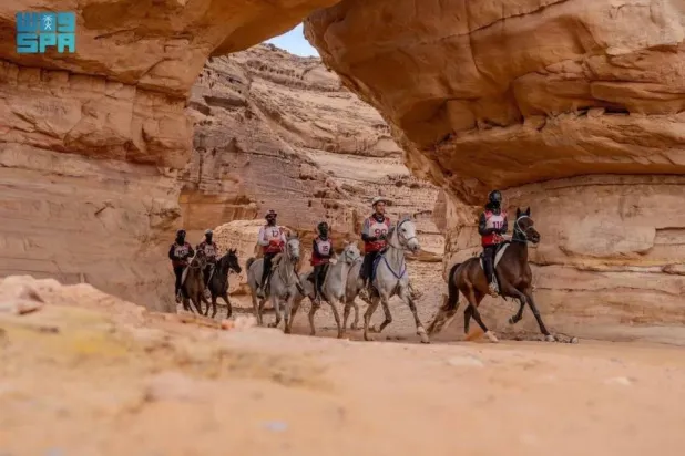 The race is organized by the Royal Commission for AlUla in partnership with the Saudi Arabian Equestrian Federation. SPA