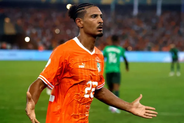 مهاجم كوت ديفوار ​سيباستيان هالر (إ.ب.أ)