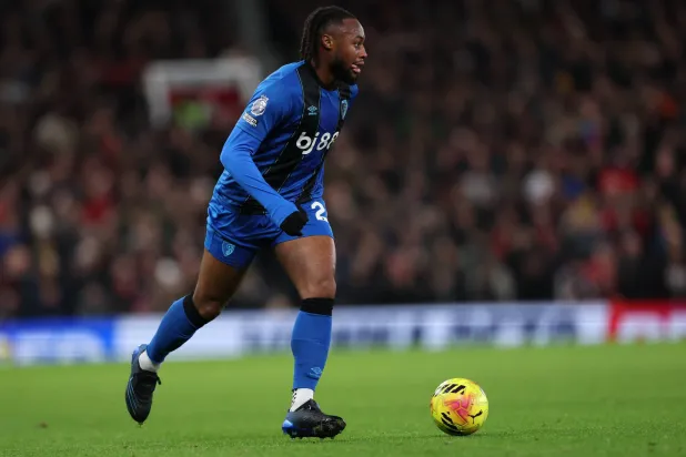 الغاني أنطوان سيمينيو مهاجم بورنموث أبرز الغائبين عن أمم أفريقيا (إ.ب.أ)