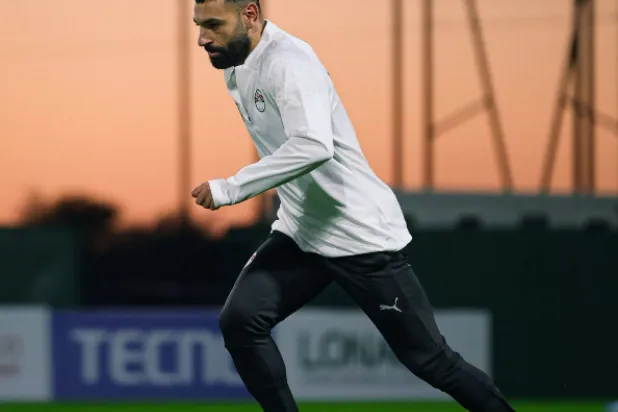 صلاح من تدريبات المنتخب الأخيرة (المنتخب المصري - إكس)