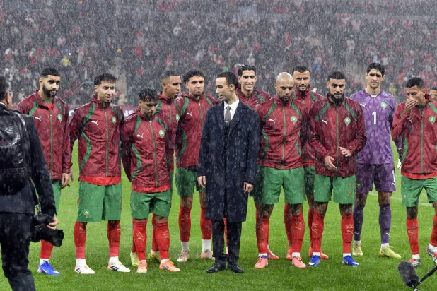  نجح المنتخب المغربي في التغلب على جزر القمر 2-0 في المباراة الافتتاحية (إ.ب.أ)