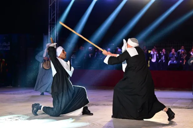 اللعب بالعصا ضمن مهرجان التحطيب (وزارة الثقافة المصرية)