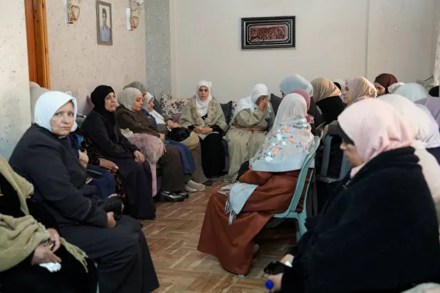 من داخل بيت ريان محمد أبو معلا (رويترز)