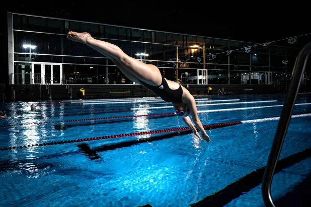 الدوري الدولي للسباحة سيعاد إطلاقه في عام 2026 (أ.ف.ب)