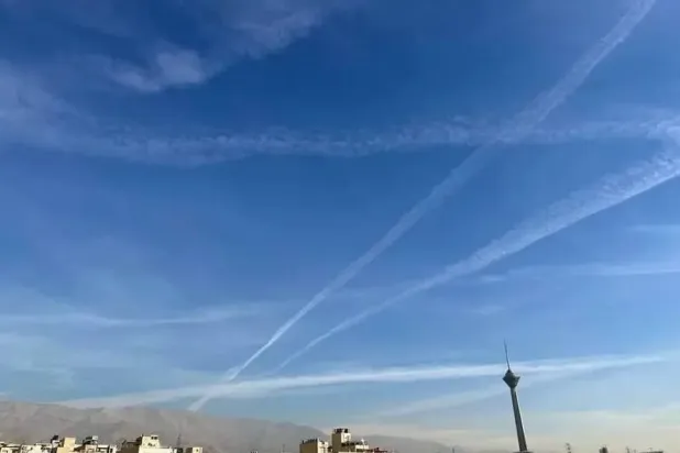 Yargı organlarına bağlı Mizan haber ajansının yayınladığı, füze tatbikatlarını gösteren bir fotoğraf