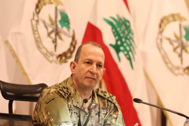 قائد الجيش اللبناني العماد رودولف هيكل (قيادة الجيش)