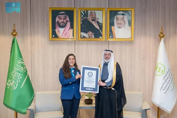 The achievement crowns a year of intensive efforts by the National Center for Vegetation Cover Development and Combating Desertification. (SPA)