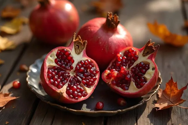 الرمان غني بالألياف التي تدعم صحة الأمعاء وتعزز الهضم وتقلل من خطر الإمساك (بيكسباي)