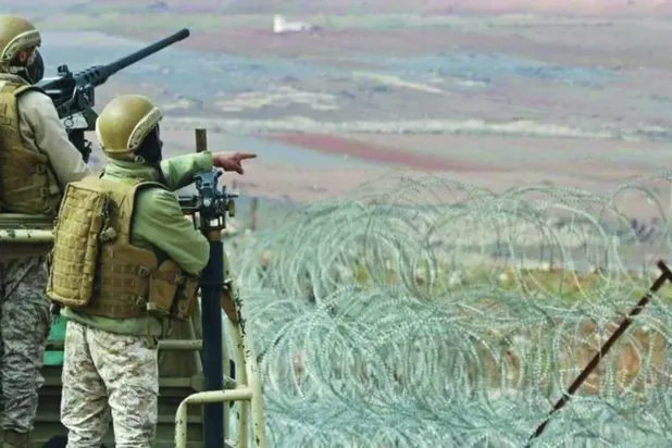 Ürdün askerleri, uyuşturucu kaçakçılığını önlemek için Suriye sınırında devriye geziyor (Arşiv - AFP)