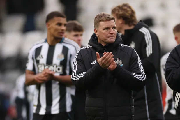 Football - Premier League - Newcastle United v Chelsea - St. James' Park, Newcastle, Britain - December 20, 2025 Newcastle United manager Eddie Howe reacts after the match. (Action Images via Reuters)