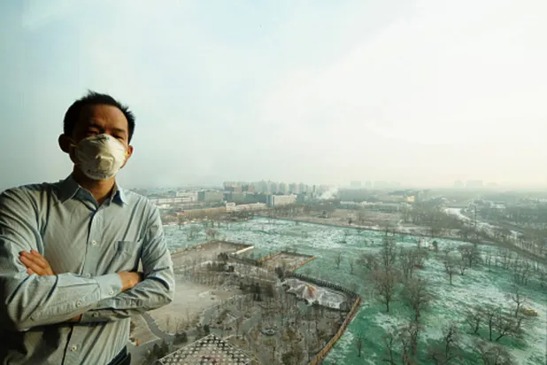 نموذج صيني جديد يراقب تلوث الهواء والجسيمات الدقيقة (غيتي)