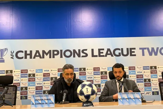 حسام فوزي مساعد مدرب الزوراء العراقي (الشرق الأوسط)