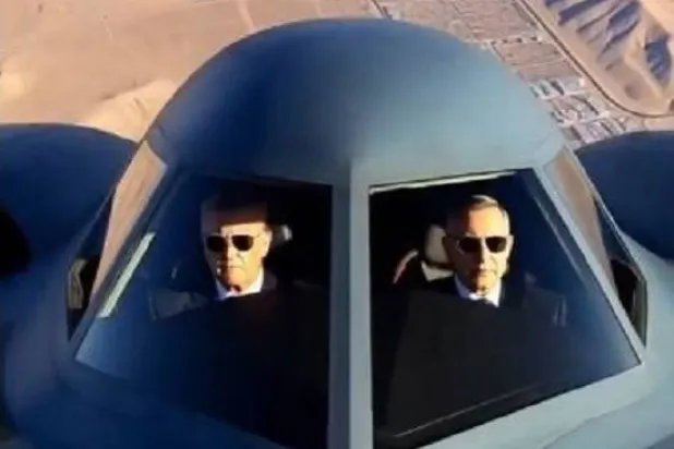 لقطة من الفيديو الذي نشره المكتب الصحافي لبنيامين نتنياهو