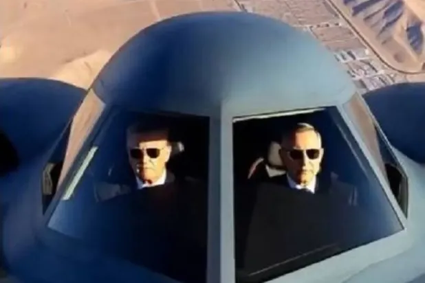 Binyamin Netanyahu'nun basın ofisi tarafından yayınlanan videodan