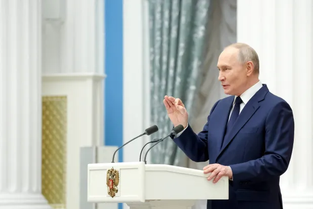 الرئيس ⁠الروسي ​فلاديمير بوتين (رويترز)