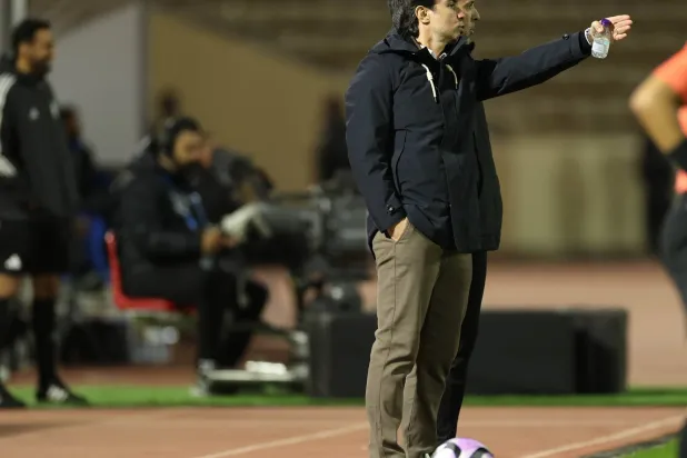 البرتغالي ماريو سيلفا مدرب فريق النجمة (تصوير: عدنان مهدلي)