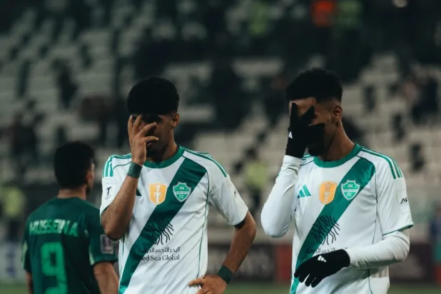 الأهلي منتشي بفوزه الآسيوي الأخير على الشرطة العراقي (موقع النادي)